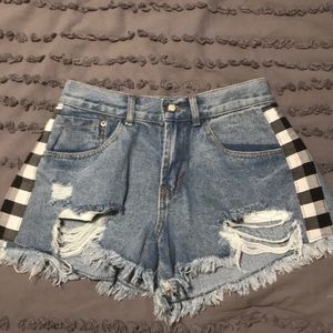 Jean shorts